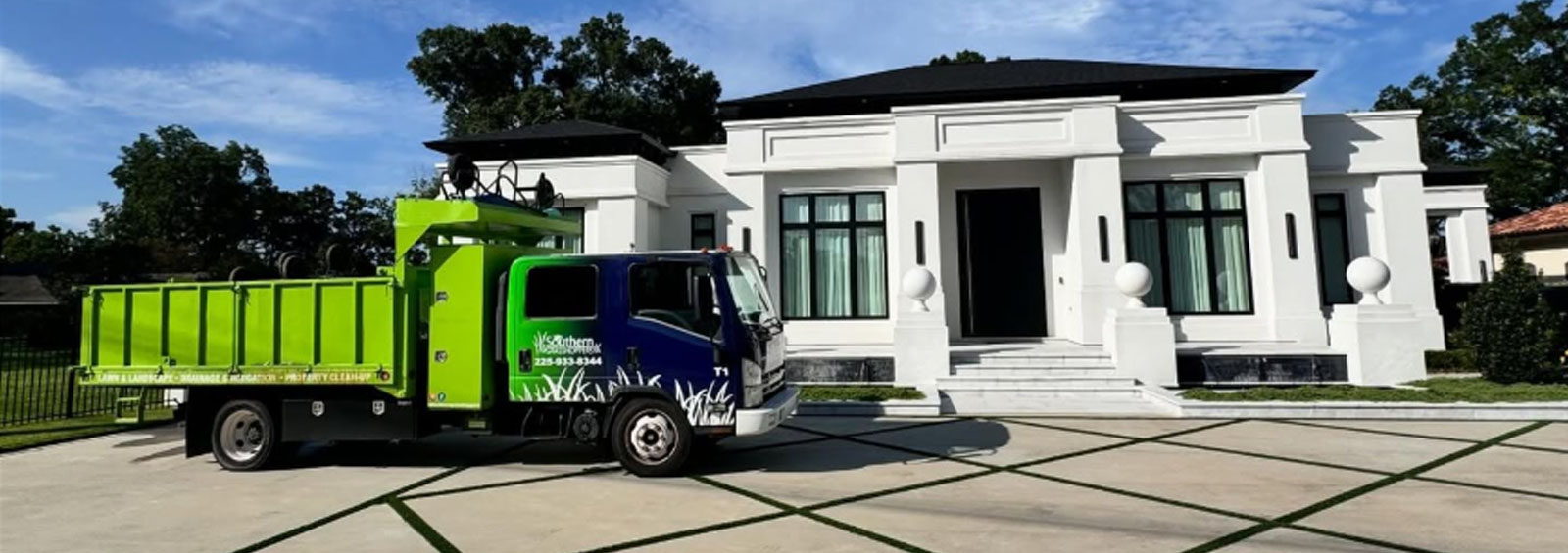 Truck In Front Of House